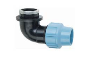 ข้องอฉากเกลียวใน ท่อ HDPE 20 110mm