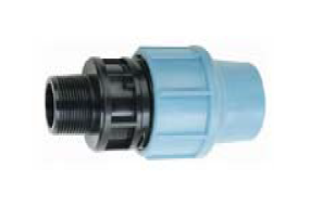 ต่อตรงเกลียวนอก ท่อ HDPE 20 110mm