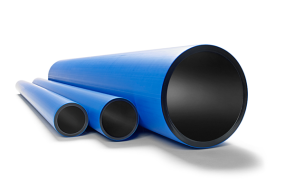 ท่อประปา HDPE 2 ชั้น 12 48 นิ้ว PN10 PE100