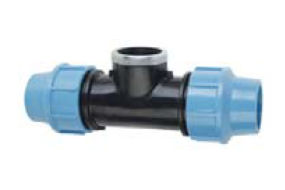 สามทางเกลียวใน ท่อ HDPE 20 110mm